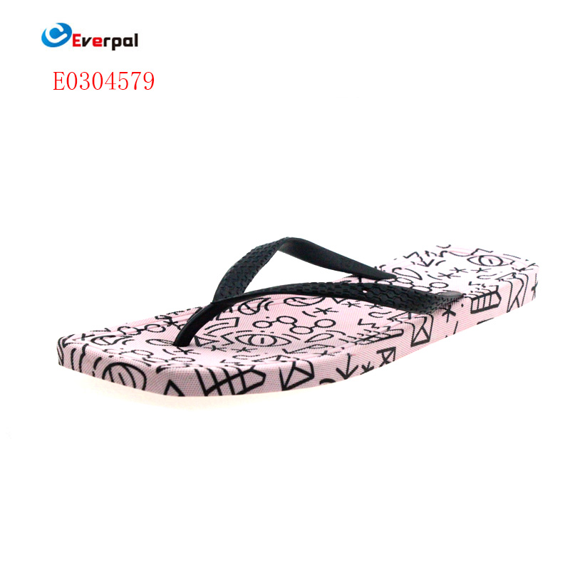 PVC flip flops kvinner